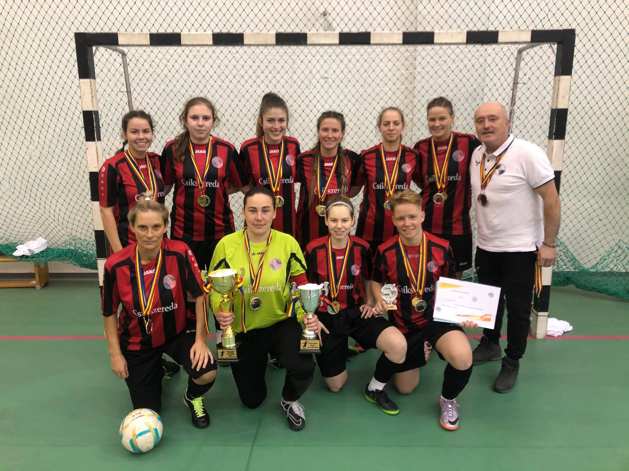 Futsal kupagyőztes a női csapatunk