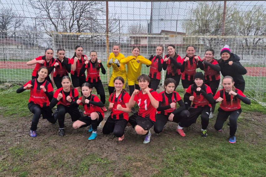 Női U15 | Négygólos idegenbeli siker az Elitligában