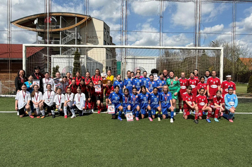 U13 lányok | FK-diadallal ért véget a Székelyföld Labdarúgó Bajnokság